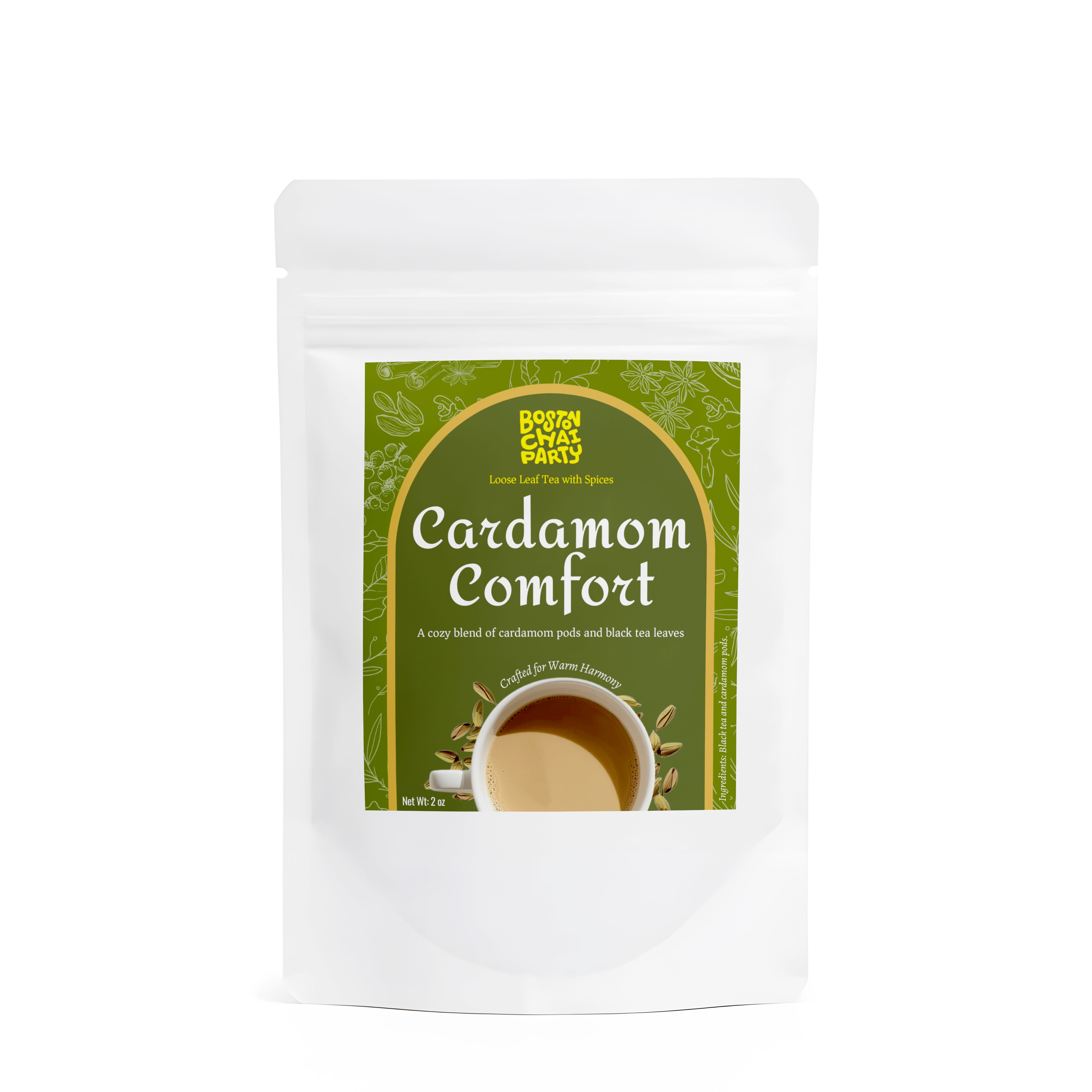 Cardamom Comfort - Loose Leaf Tea with Spices