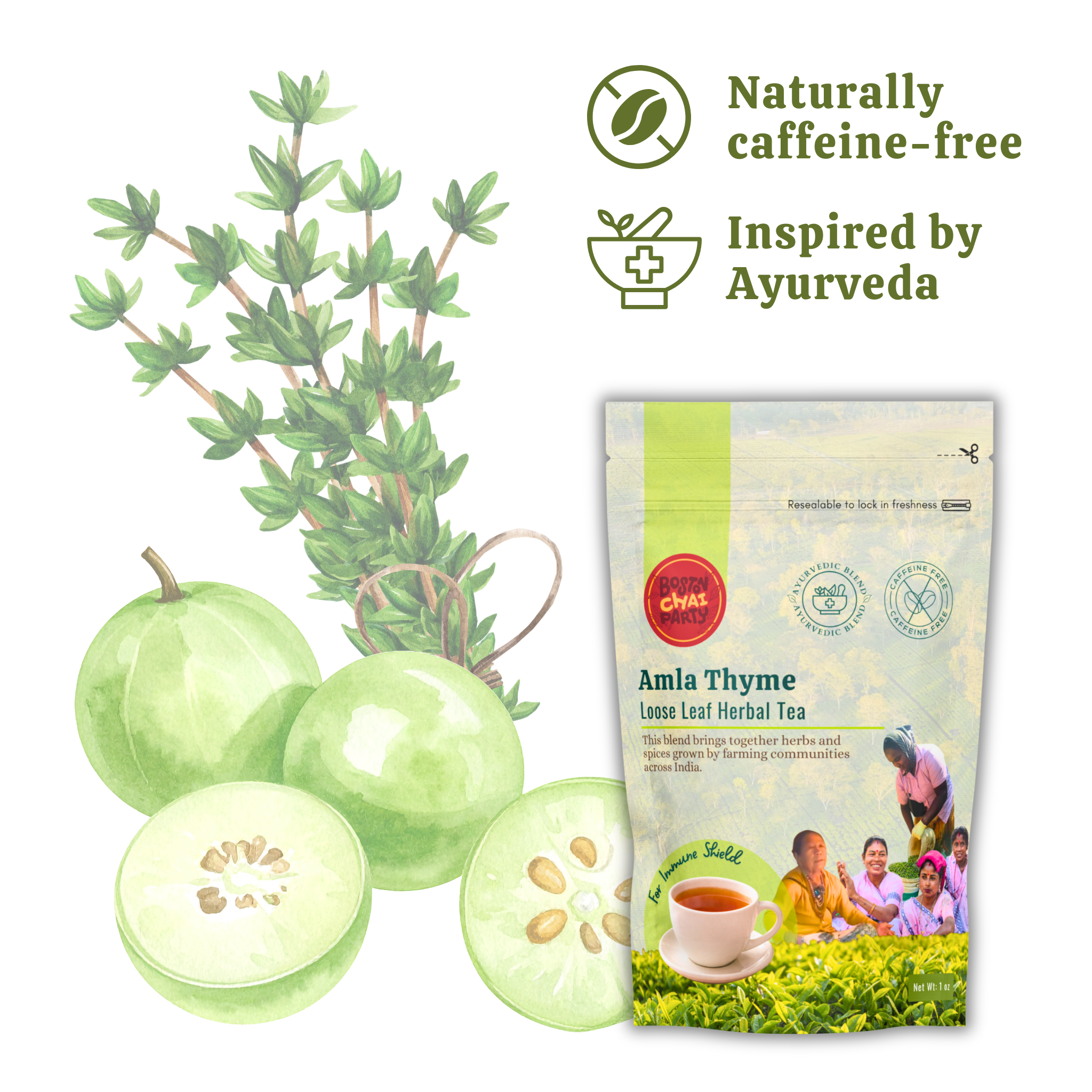 Amla Thyme Immune Defense Tea