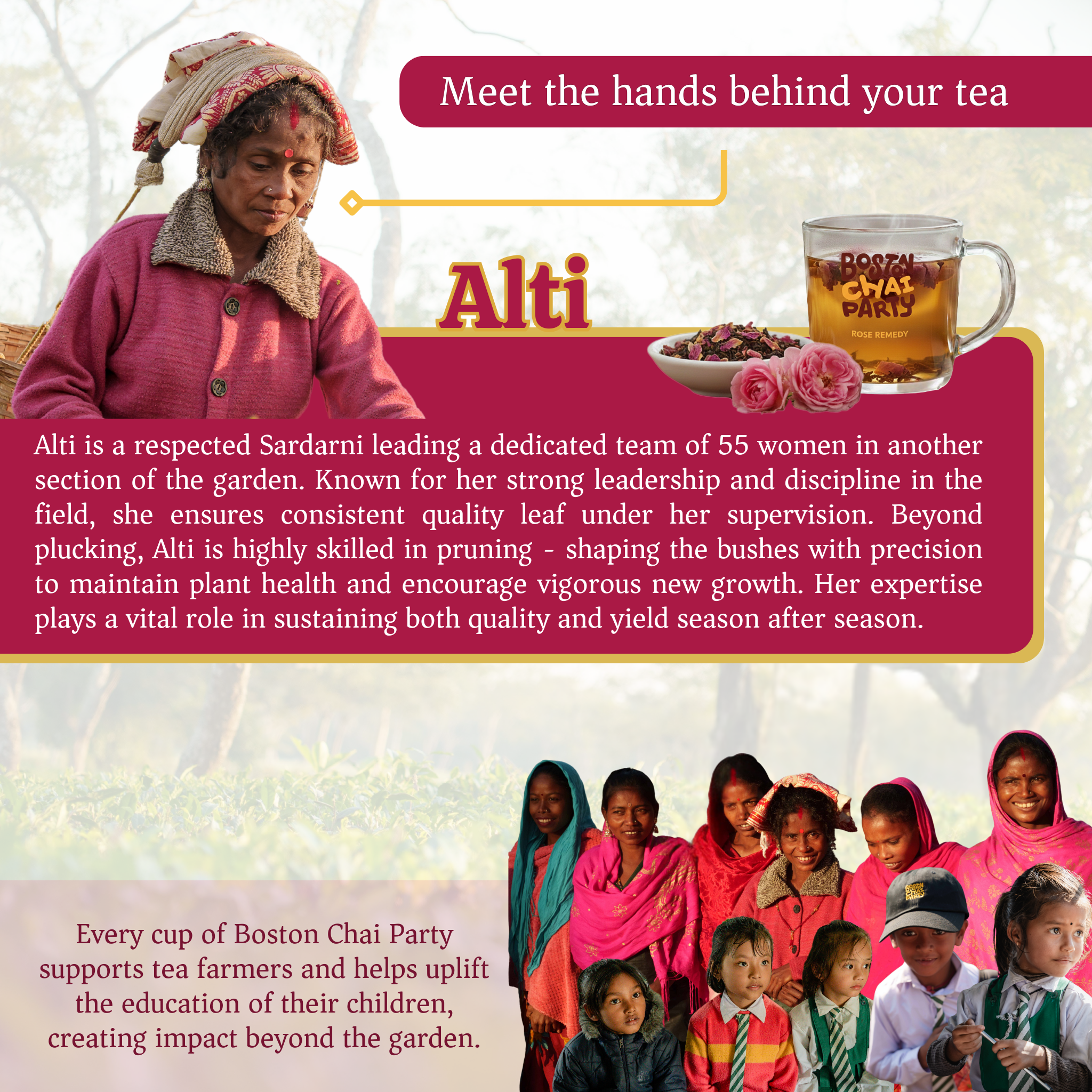 Rose Remedy - Loose Leaf Tea with Spices