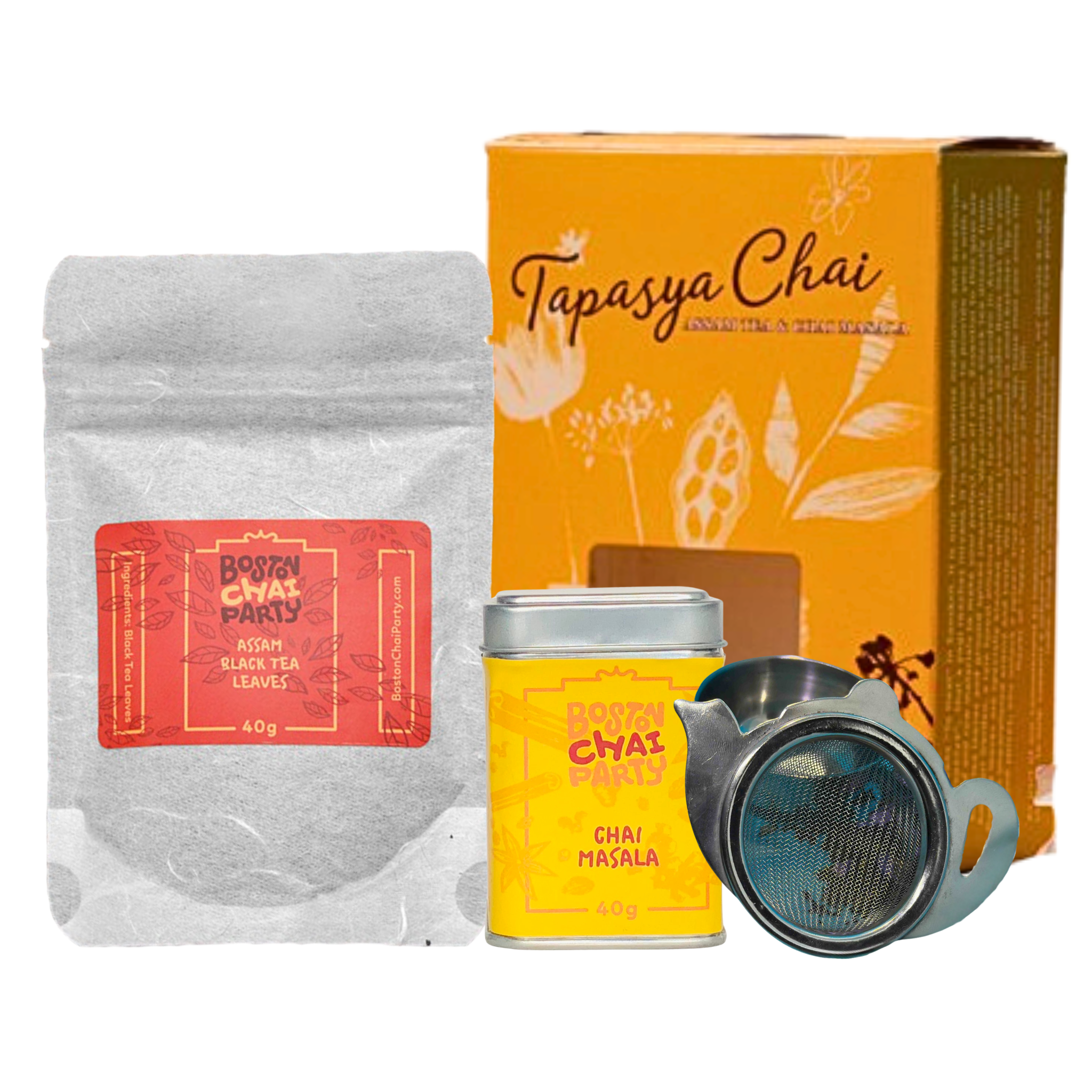 Tapasya Chai Kit (Strainer Included)