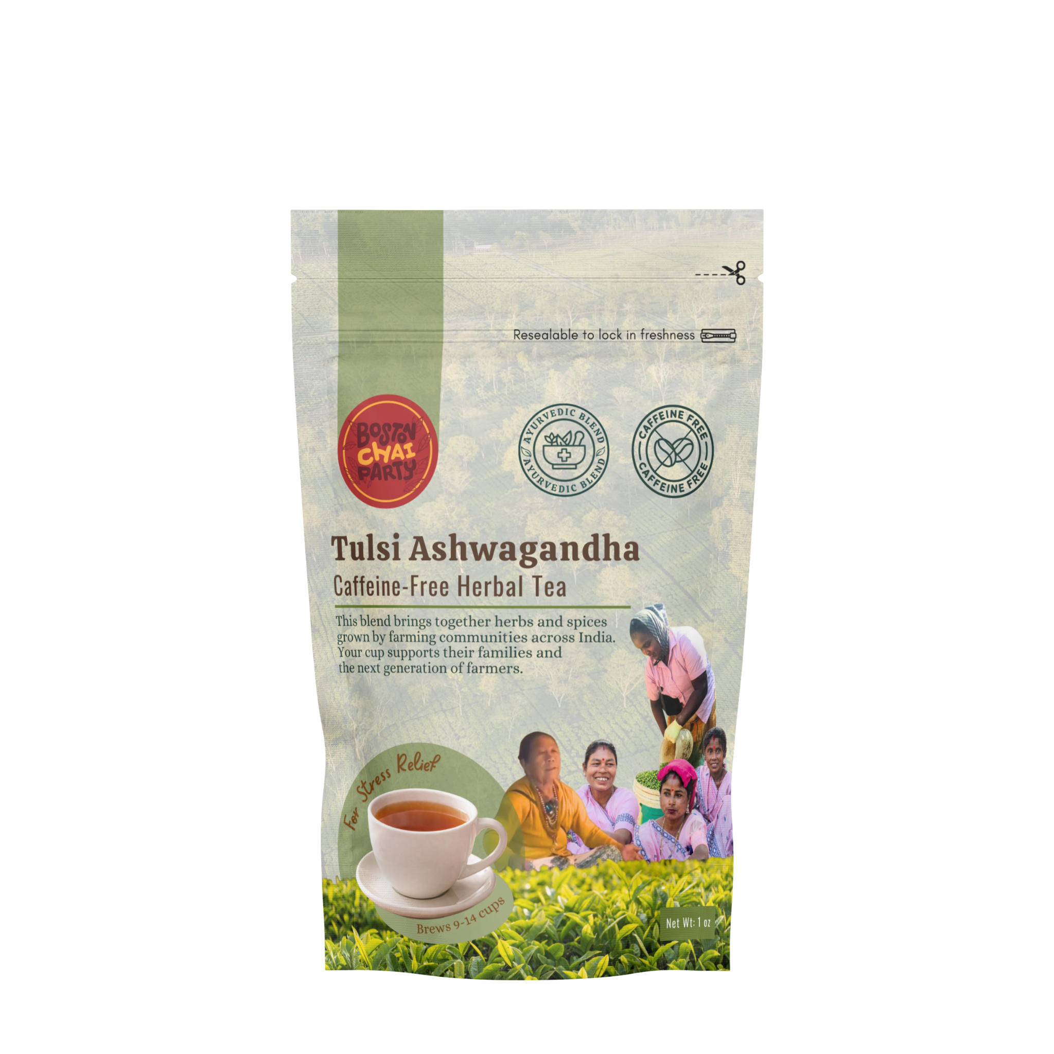 Tulsi Ashwagandha Stress Relief Tea