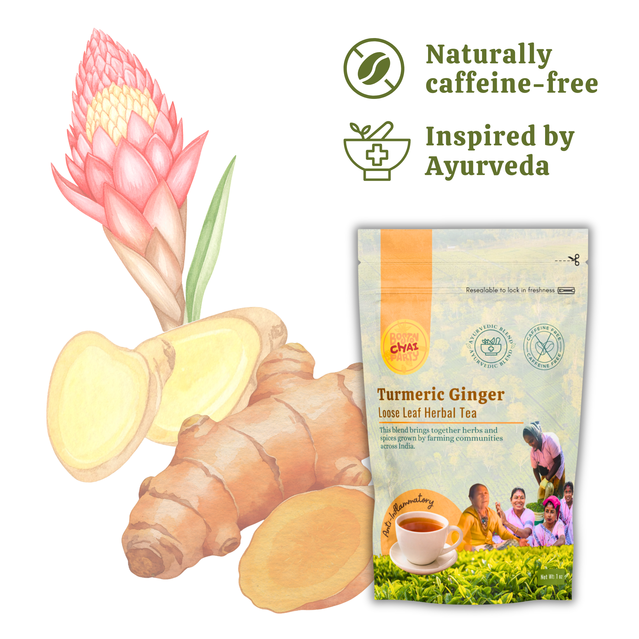Turmeric Ginger Anti-Inflammatory Tea