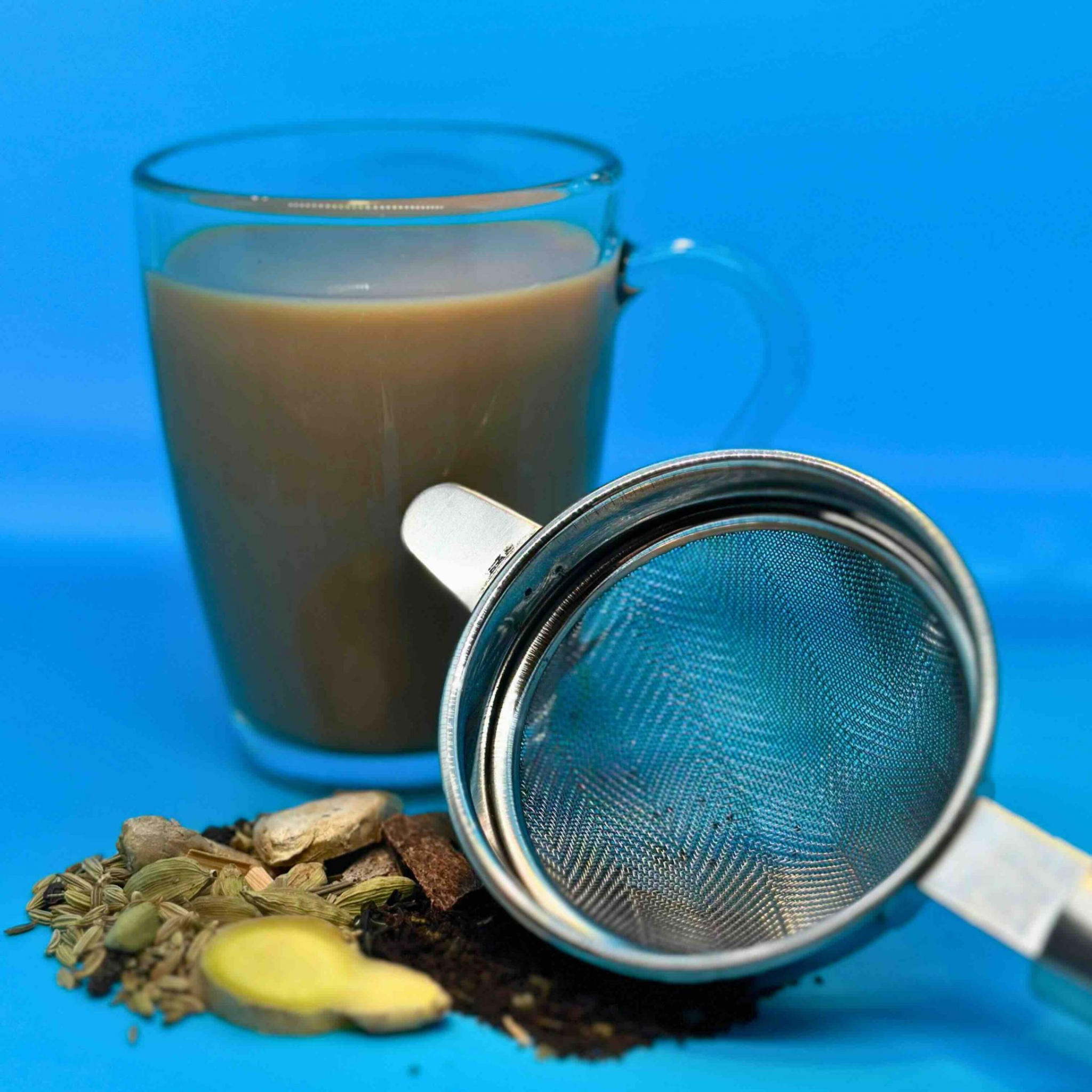 Mesh Stainless Steel Chai Sieve Strainer