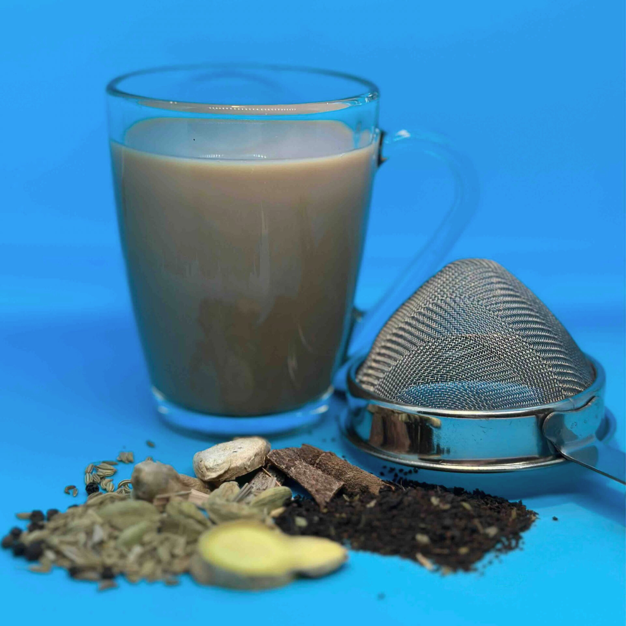 Mesh Stainless Steel Chai Sieve Strainer