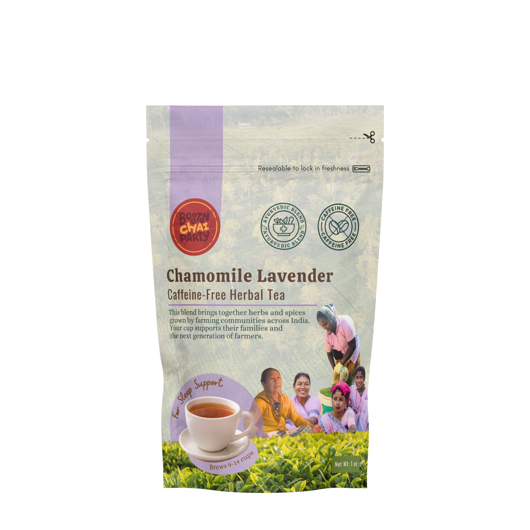 Chamomile Lavender Sleep Support Tea