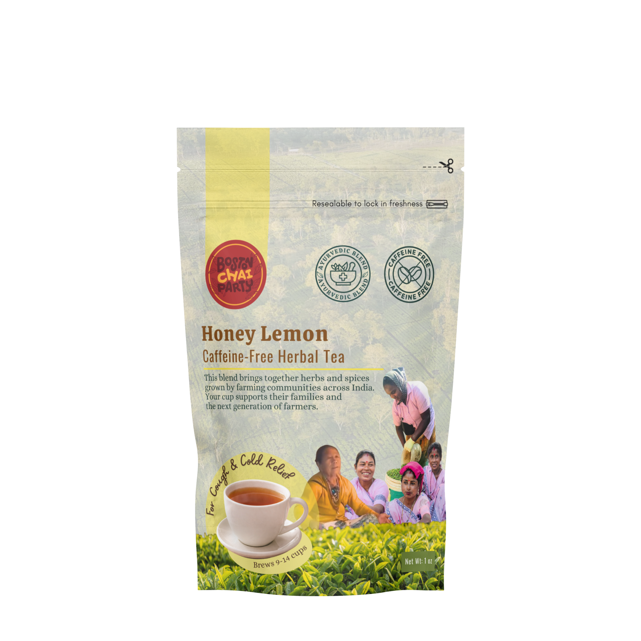 Honey Lemon Cough and Cold Relief Tea