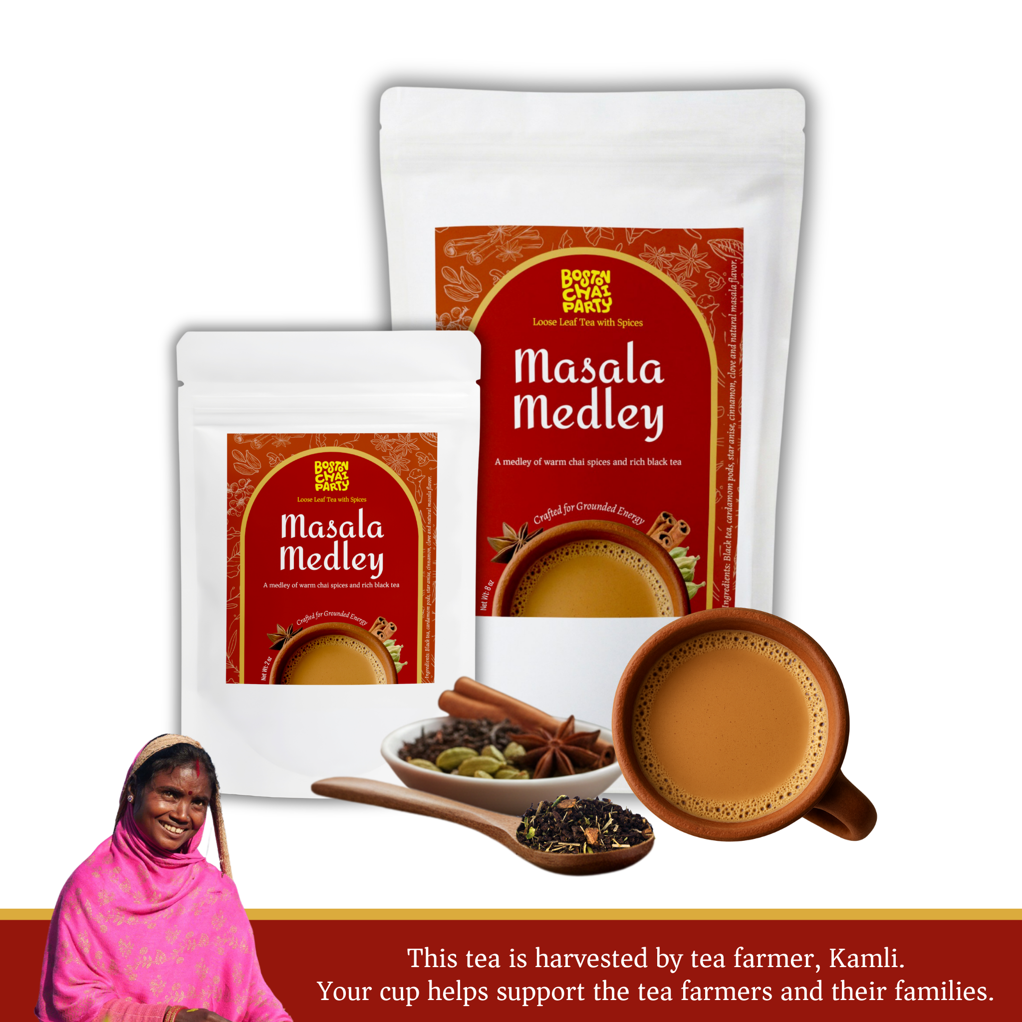 Masala Medley - Loose Leaf Tea with Spices