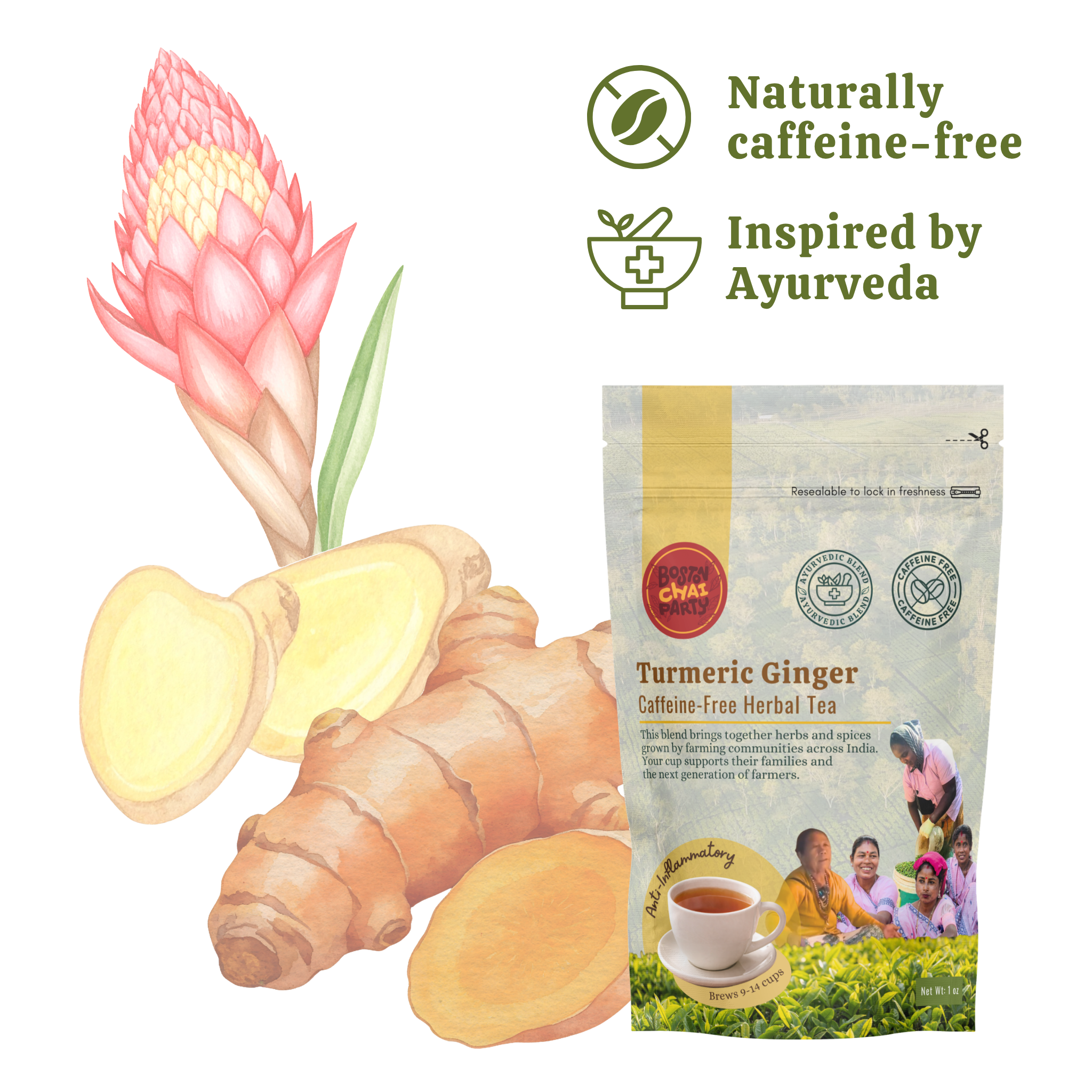 Turmeric Ginger Anti-Inflammatory Tea