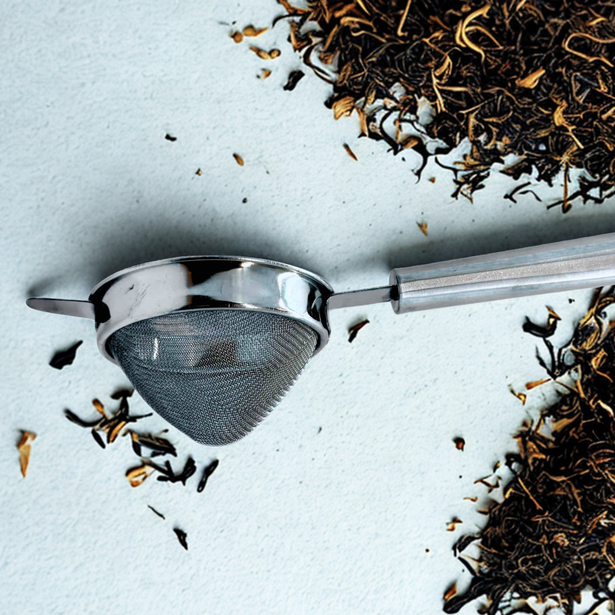 Mesh Stainless Steel Chai Sieve Strainer