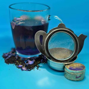 Stainless Steel Mini-Tea Strainer and Steeper - Image 2